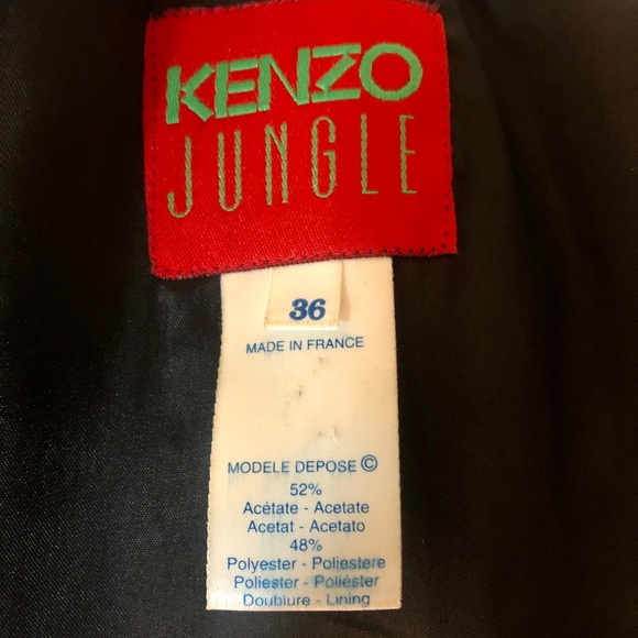 Kenzo Jungle Embroidered Dress - Picture 7 of 11